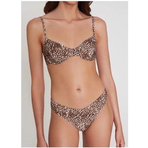 Faithful Brand Charlie Leopard Bikini
